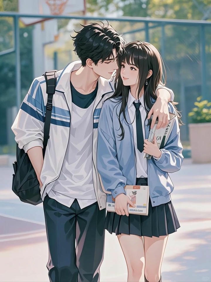 Aesthetic Anime Couple DP for Instagram