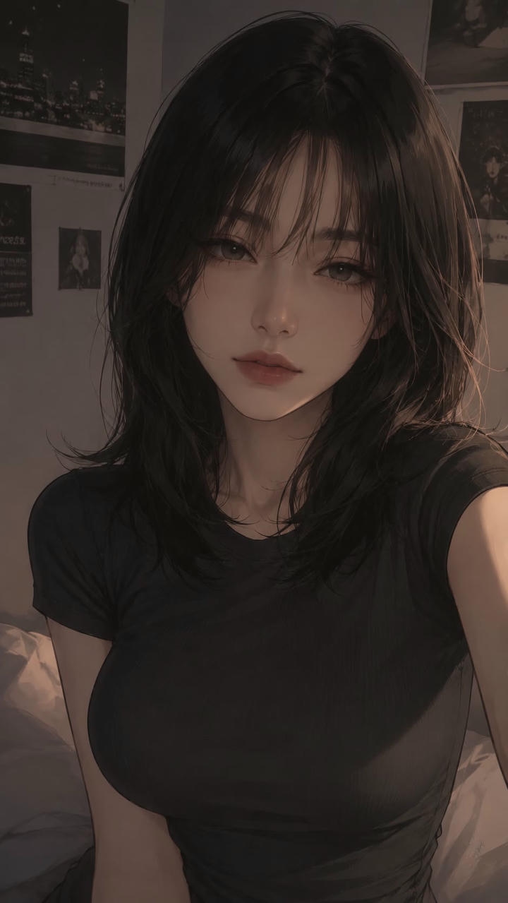 Aesthetic Anime DP for Instagram Girl