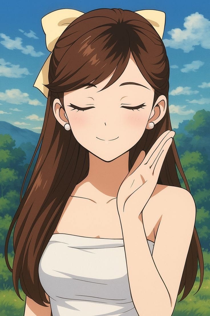 Aesthetic Anime Girl DP for Instagram