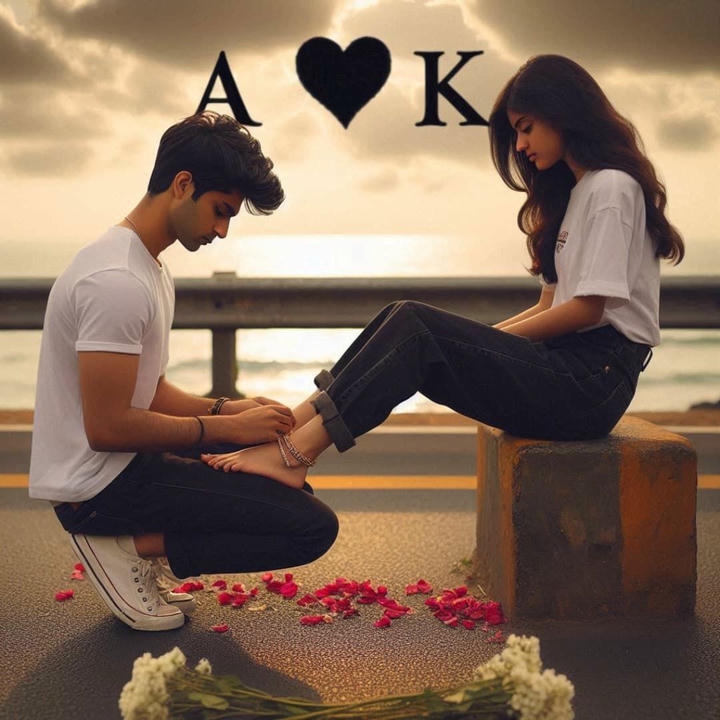 Aesthetic Love A Name DP
