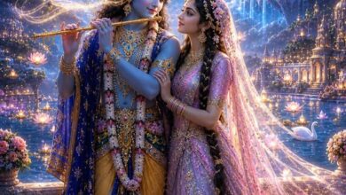 Aesthetic Love Radha Krishna Dp