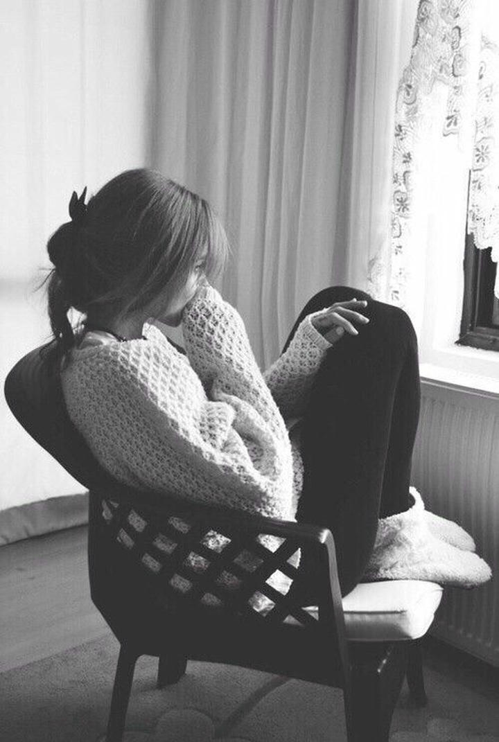 Alone Sad Girl DP Mood Off