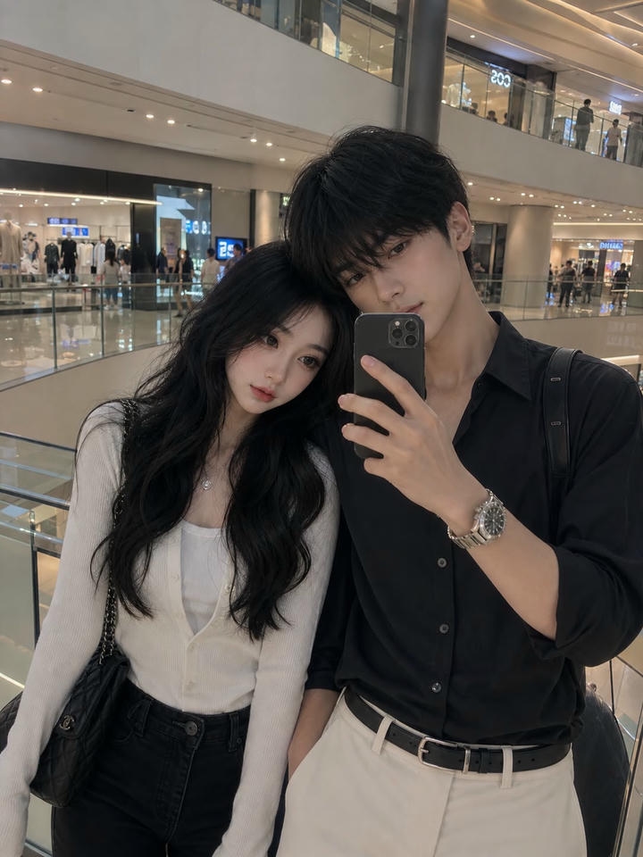 Anime Aesthetic Couple DP for Instagram