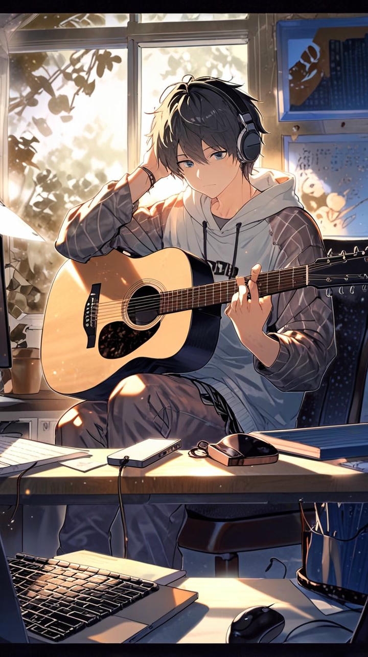 Anime Boys DP Broken Heart