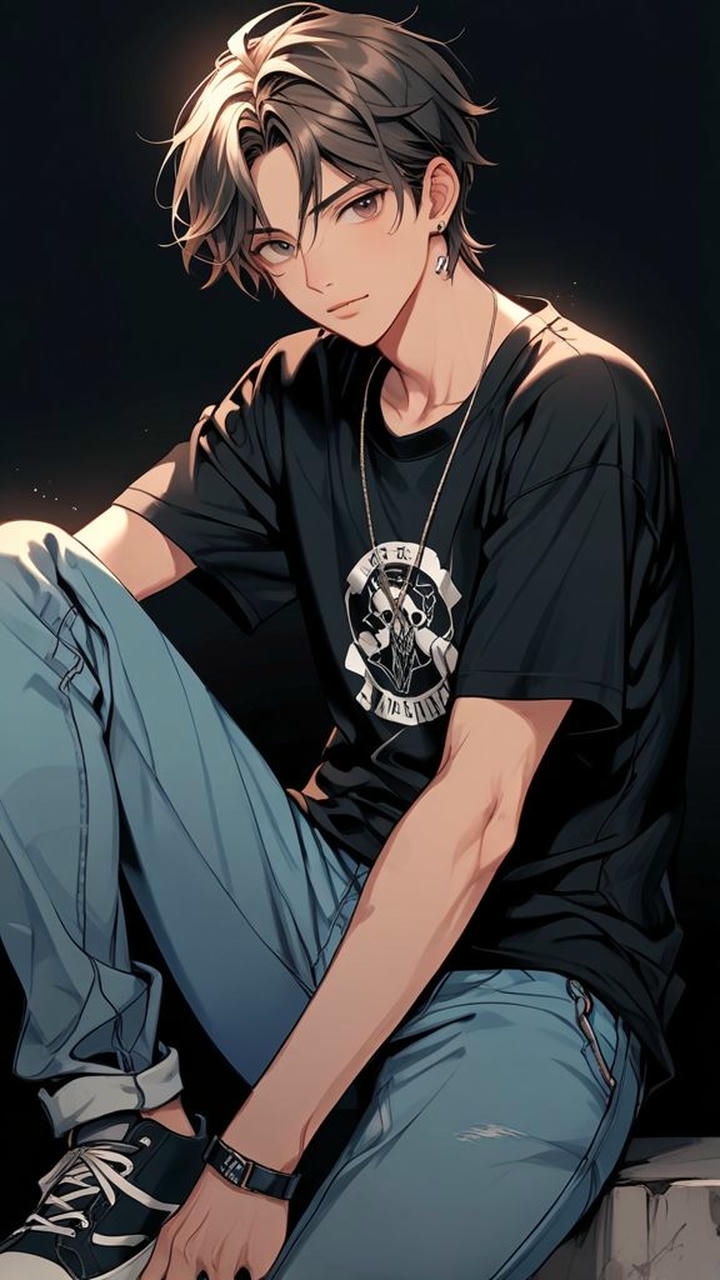 Anime Boys DP Sad