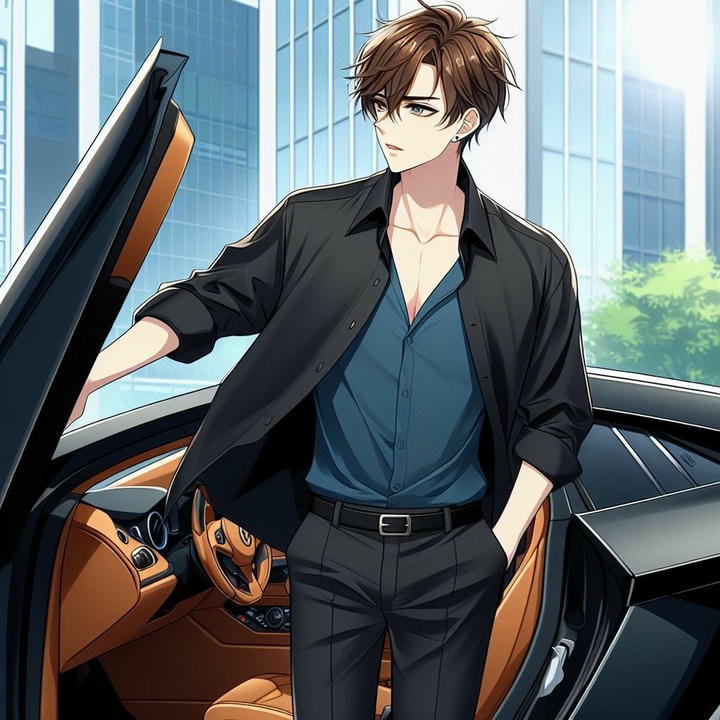Anime Boys DP With Mask