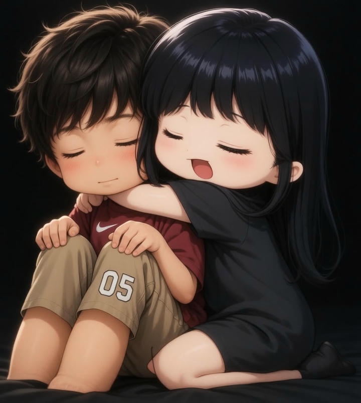 Anime Cartoon Couple DP Instagram