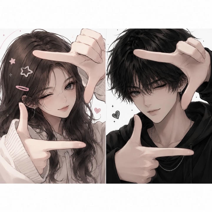 Anime Couple Instagram DP
