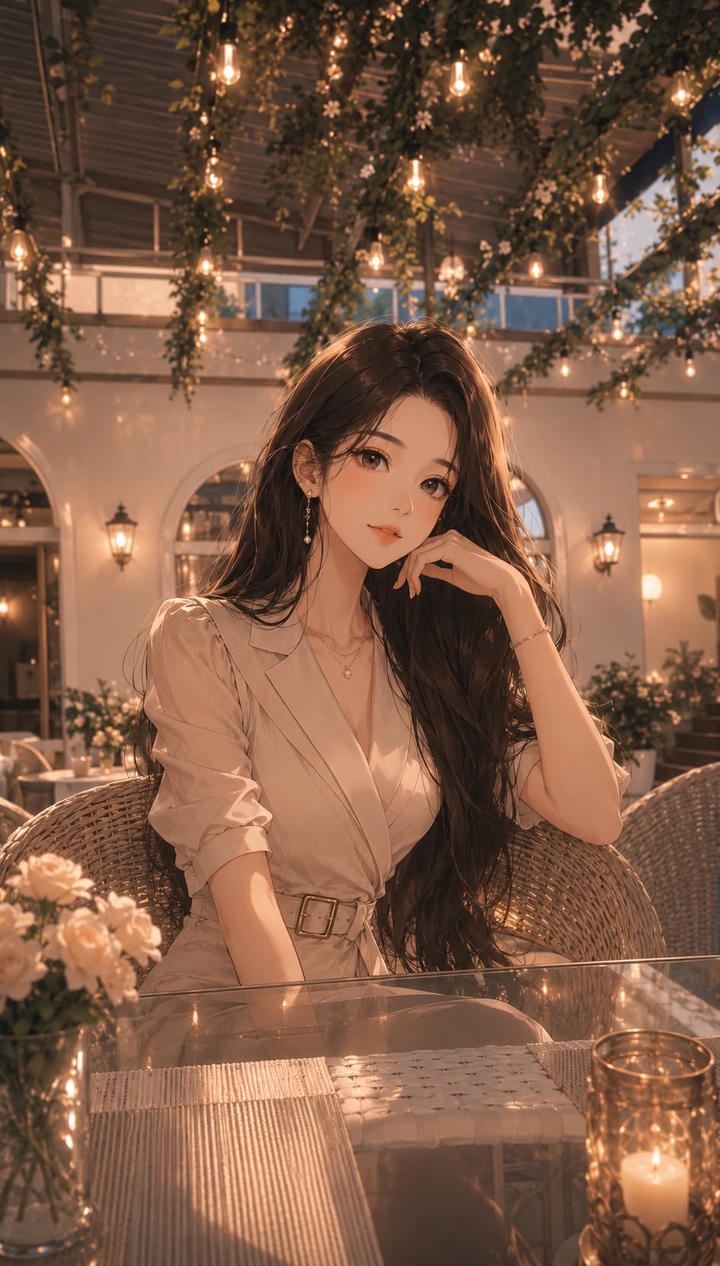 Anime Girl DP Aesthetic Wallpaper