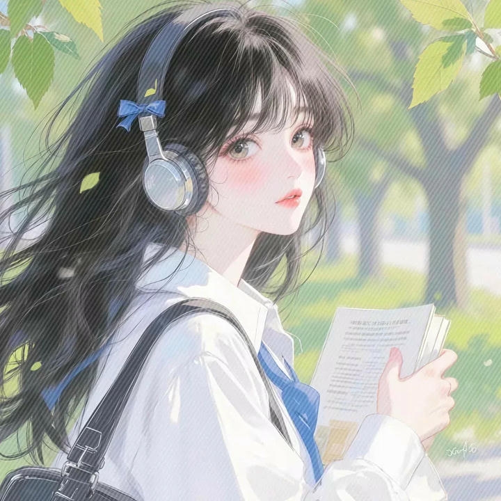 Anime Girl Dp Black Hair