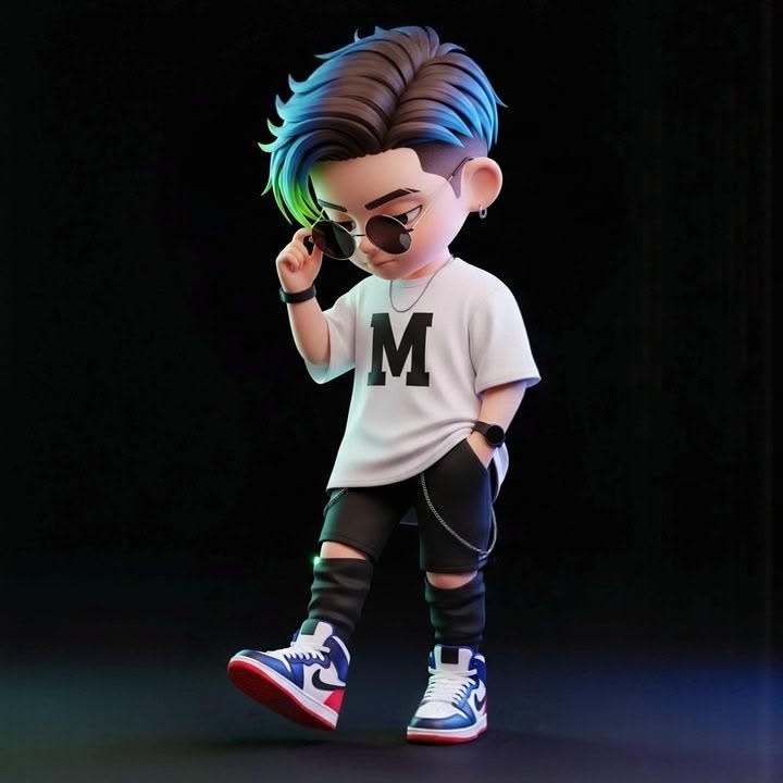 Attitude Cartoon Boy Dp for Facebook