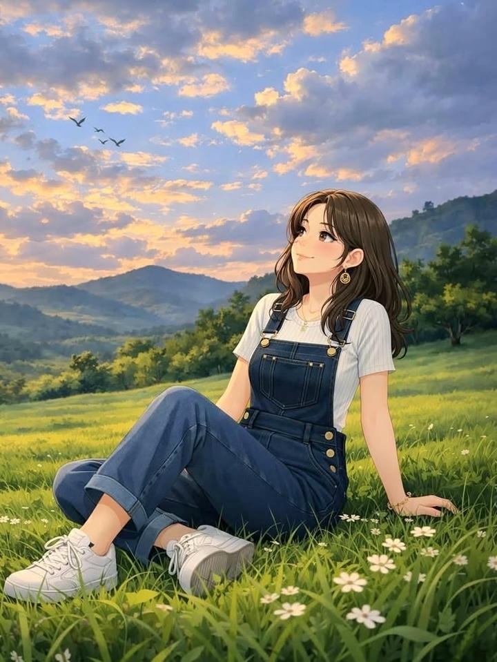 Attitude Girl Anime DP