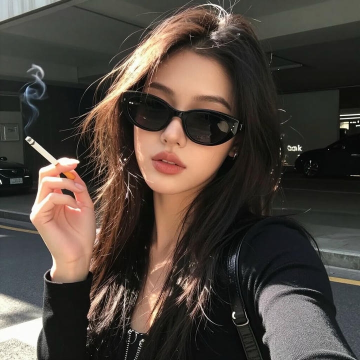 Attitude Girl DP Wallpaper
