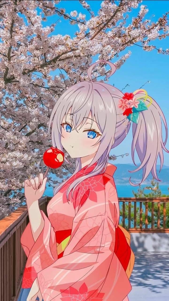 Beautiful Anime DP for Girls