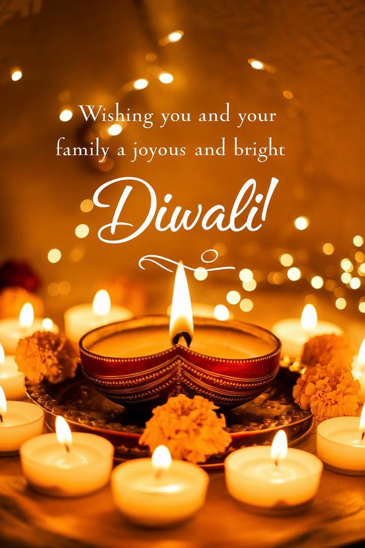 Beautiful Diwali Wish Image