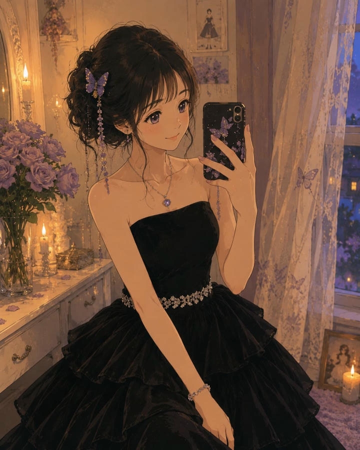 Beautiful Girl Anime DP