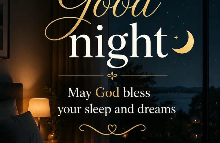 Beautiful Good Night Wish Image
