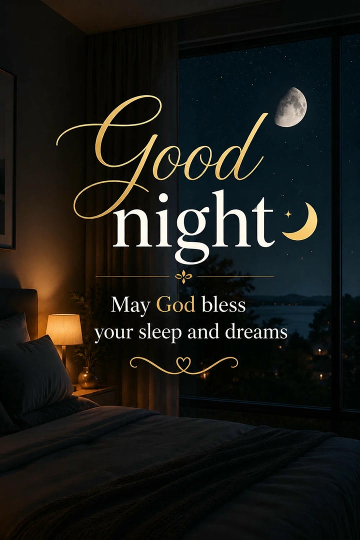 Beautiful Good Night Wish Image