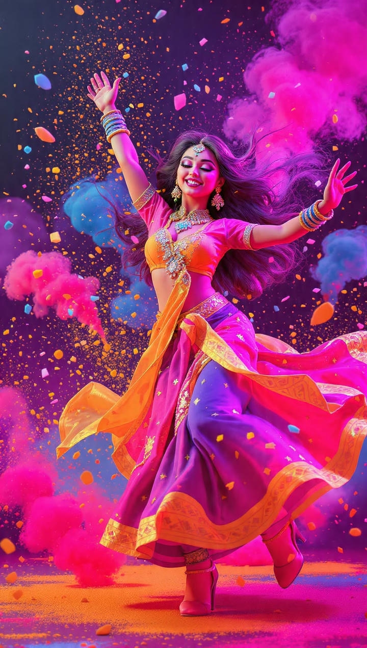 Beautiful Holi Wish Image