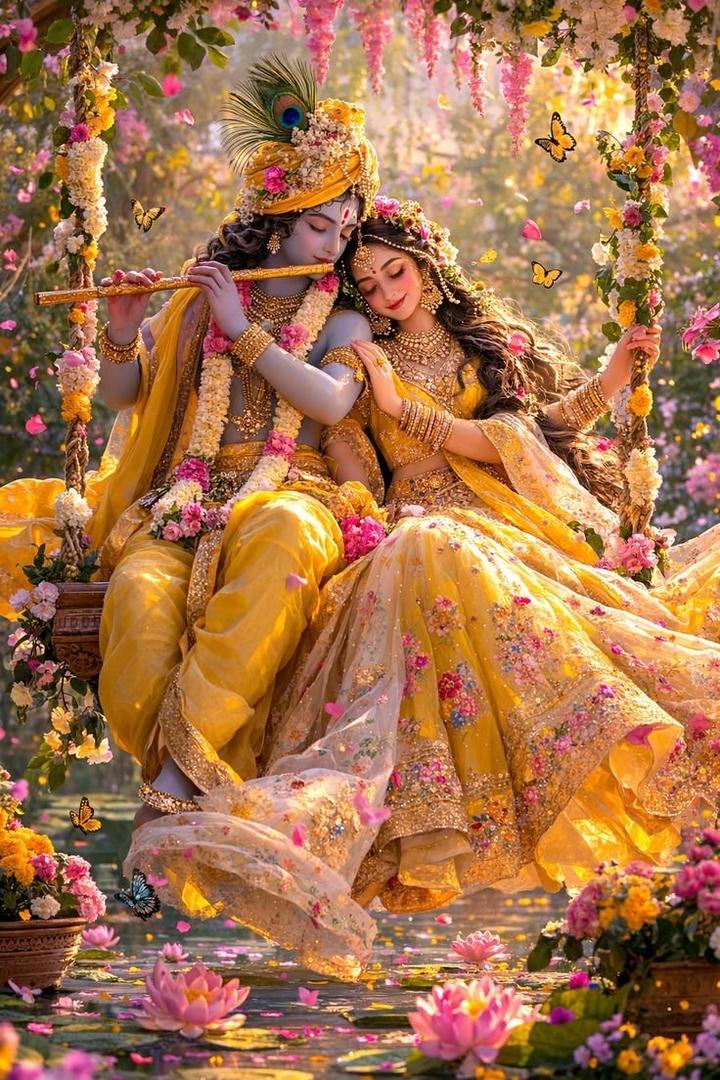 Beautiful Radha Krishna pic