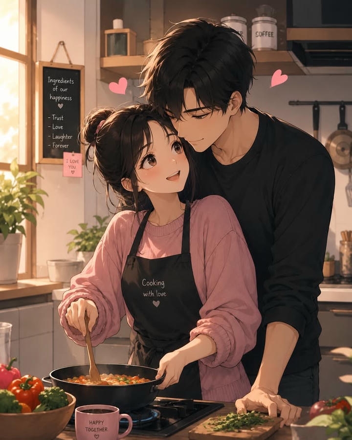 Best Anime Couple DP for Instagram