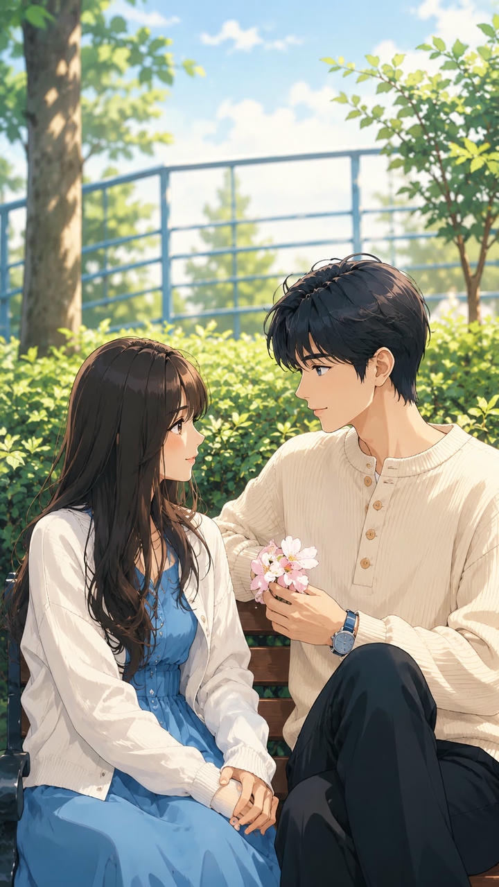 Cartoon Couple DP Boy and Girl