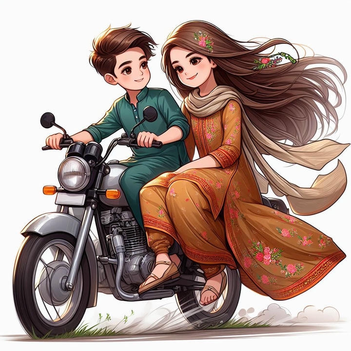 Cartoon Couple Profile Pic Instagram