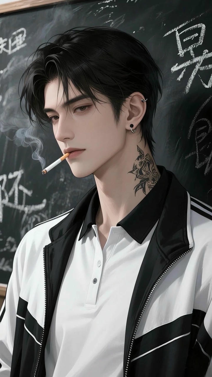 Cool Attitude Anime DP Boy