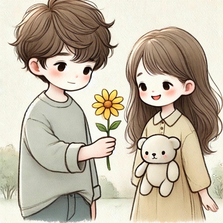Couple Dp for Instagram Cartoon Cute