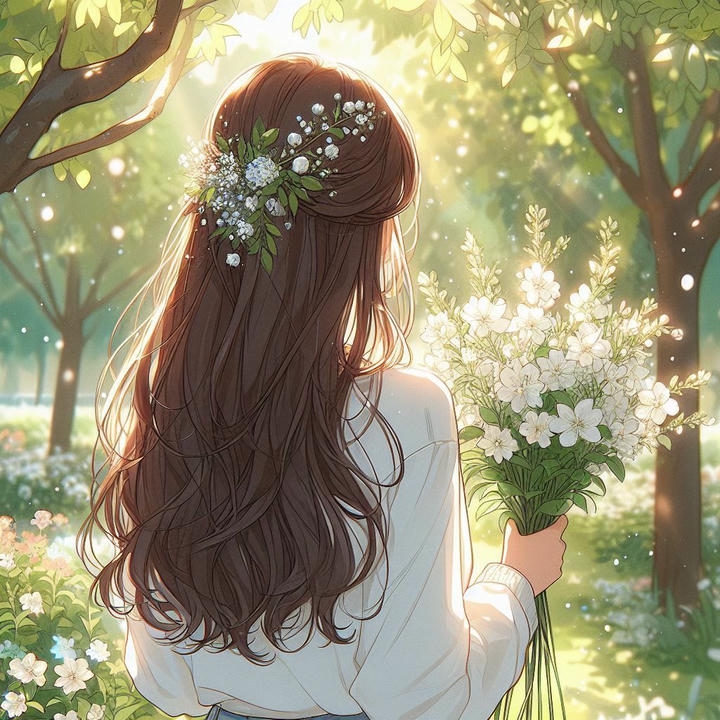 Cute Aesthetic Anime DP Girl