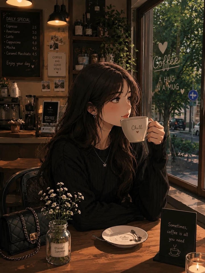Cute Aesthetic Anime Girl DP