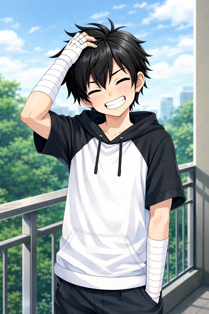 Cute Anime Boy DP for Instagram