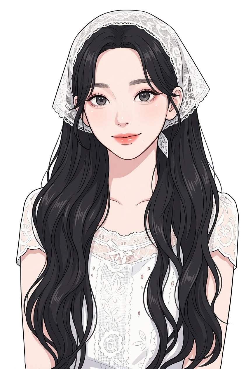 Cute Anime DP for Instagram Girl