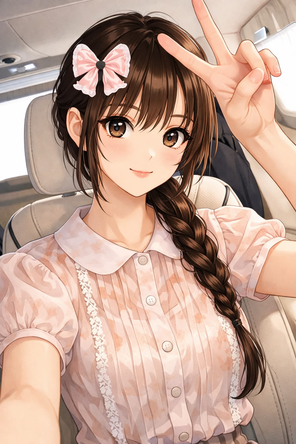 Cute Anime Girl DP for Instagram 4K