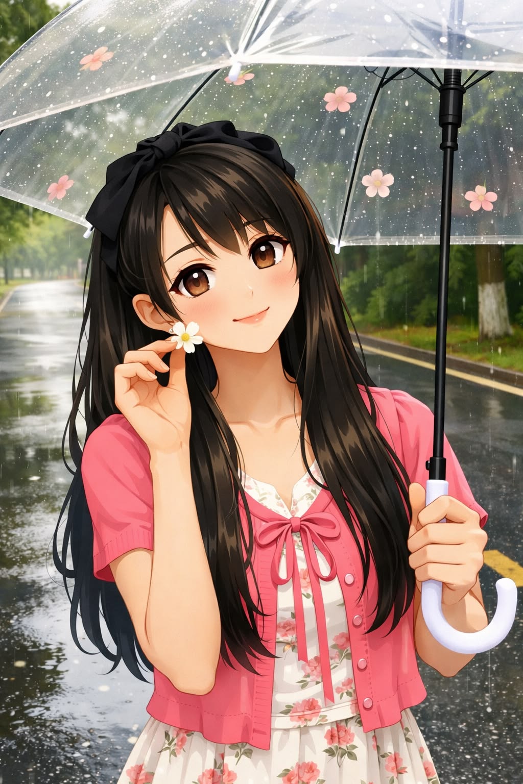 Cute Cartoon Anime Girl DP