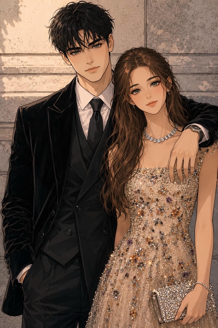 Cute Cartoon Boy and Girl Couple DP