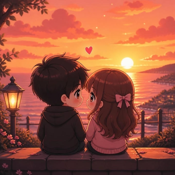 Cute Love Couple DP