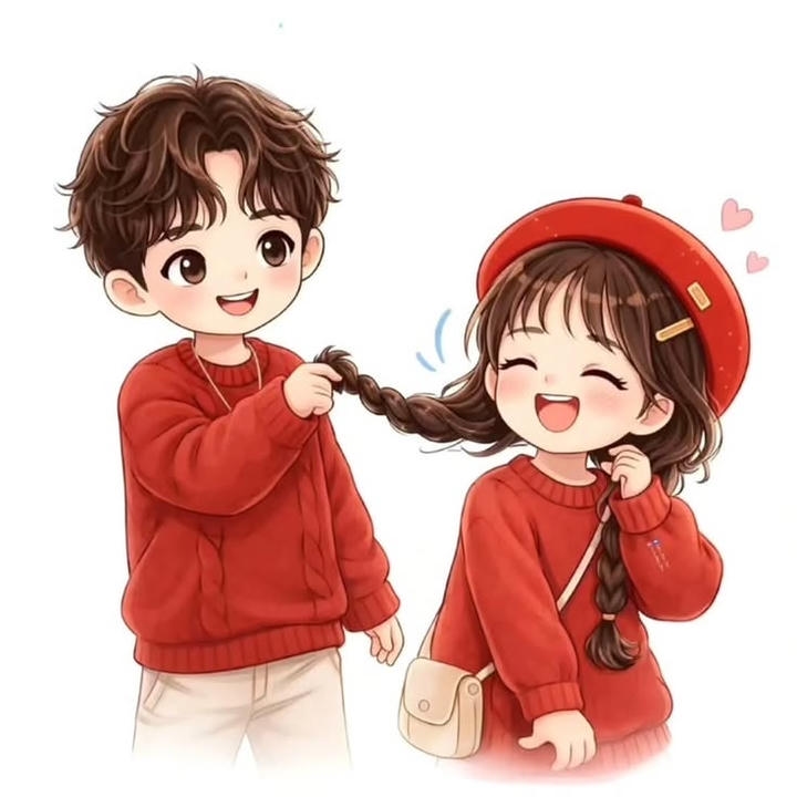Cute Love DP boy girl