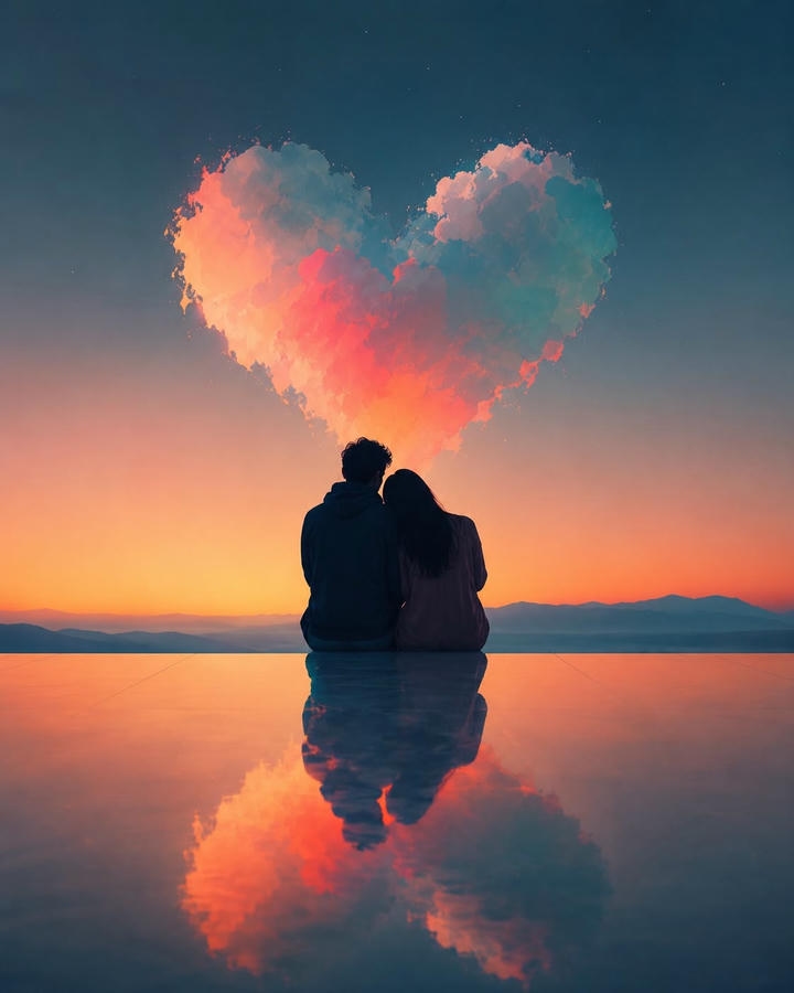 Cute Love DP wallpaper