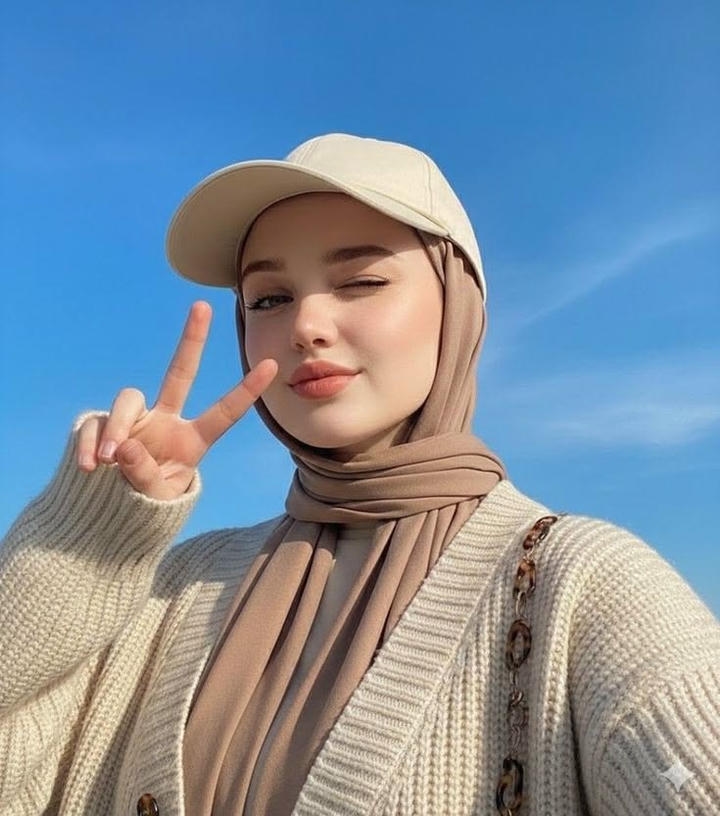 Cute Muslim Hijab Girl Dp