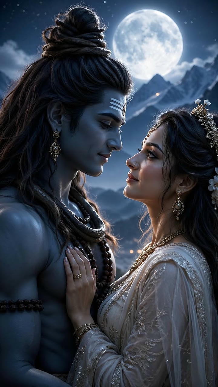 Divine Couple Shiv Parvati DP