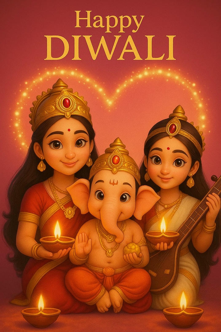 Festive Diwali Wish Image