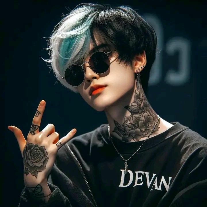 Fire Attitude Cartoon Boy Dp