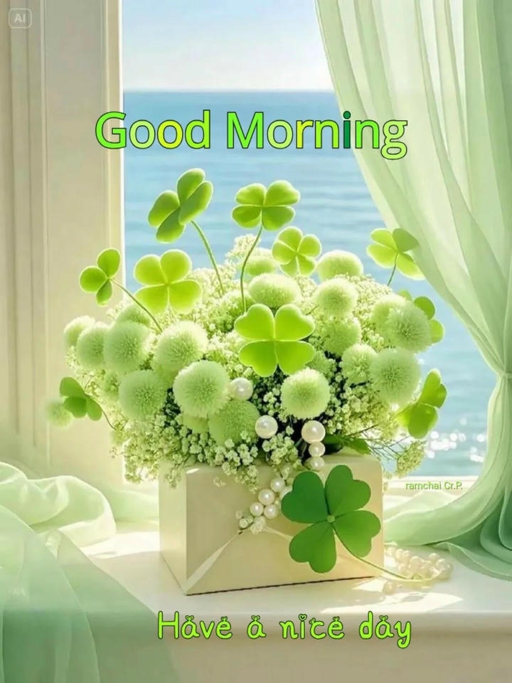 Fresh Good Morning Wish Image
