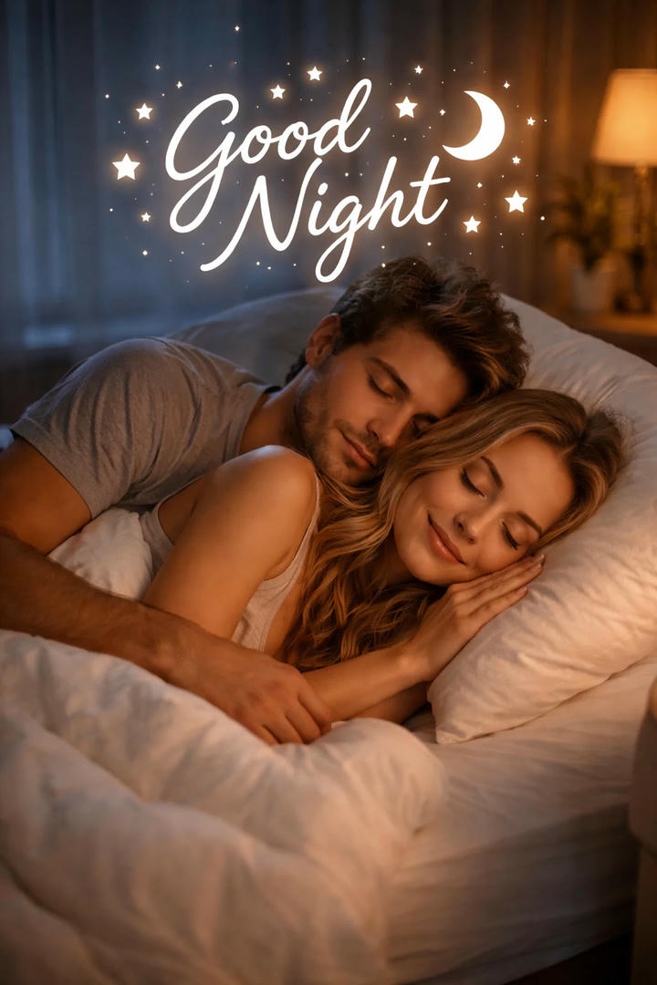 Good Night Love Wish Image