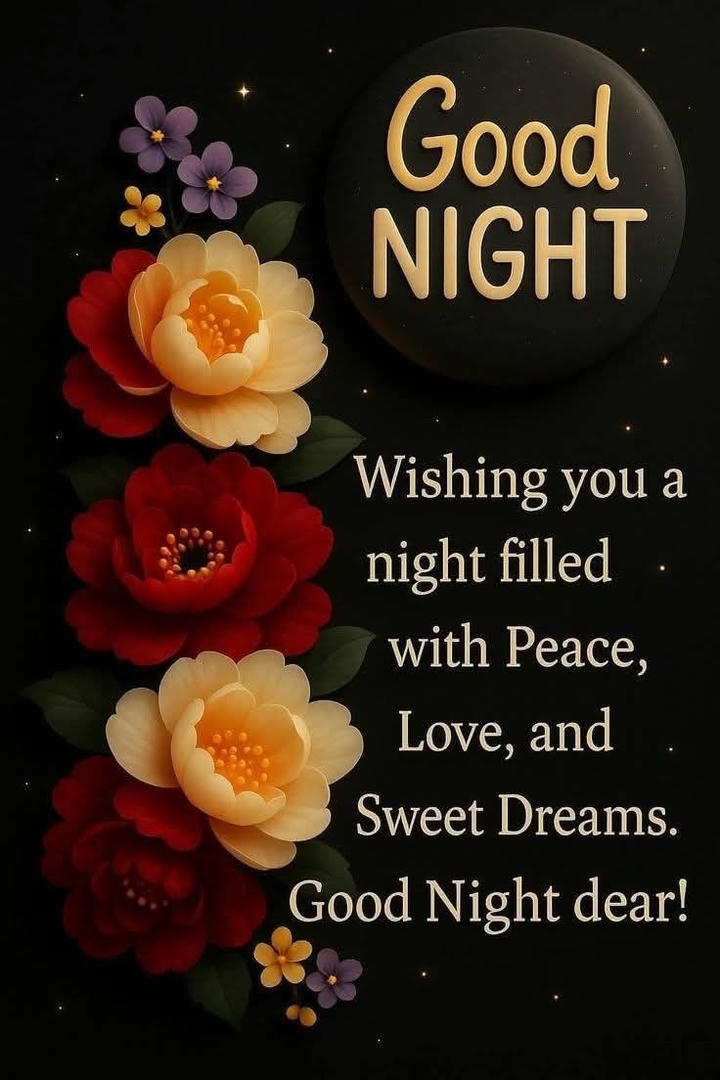 Good Night Wish Image for Her