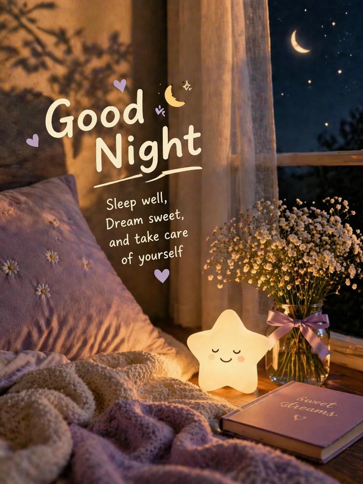 Good Night Wish Image