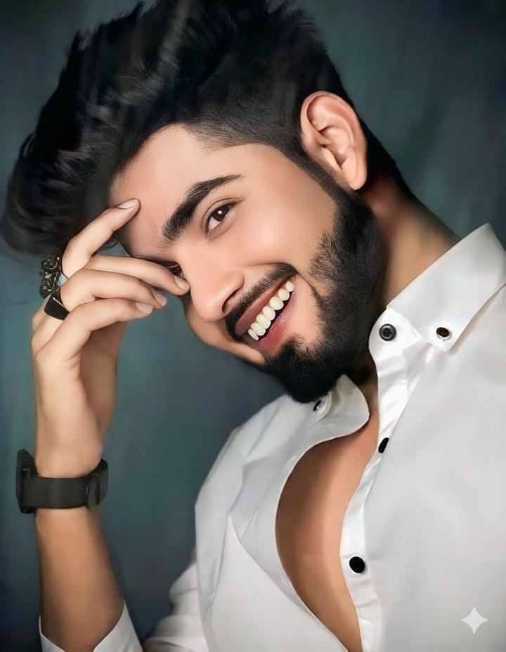 Handsome Boy DP With Beard