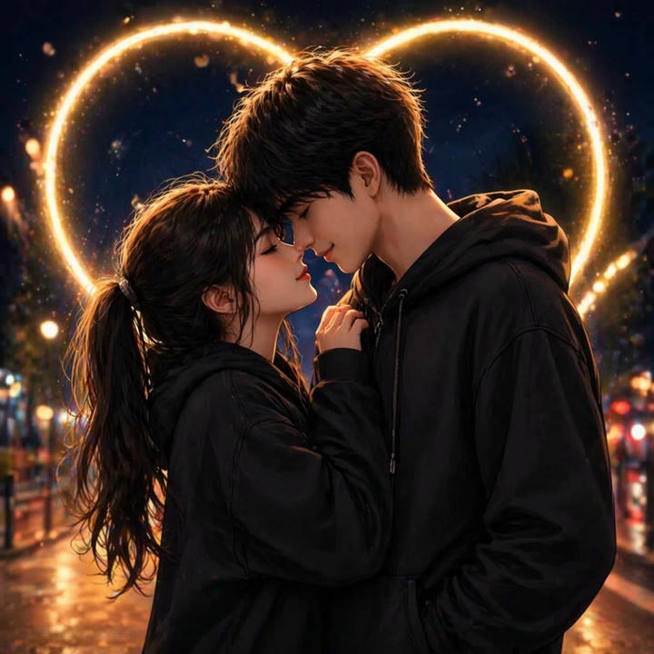 Heart Touching Couple Dp