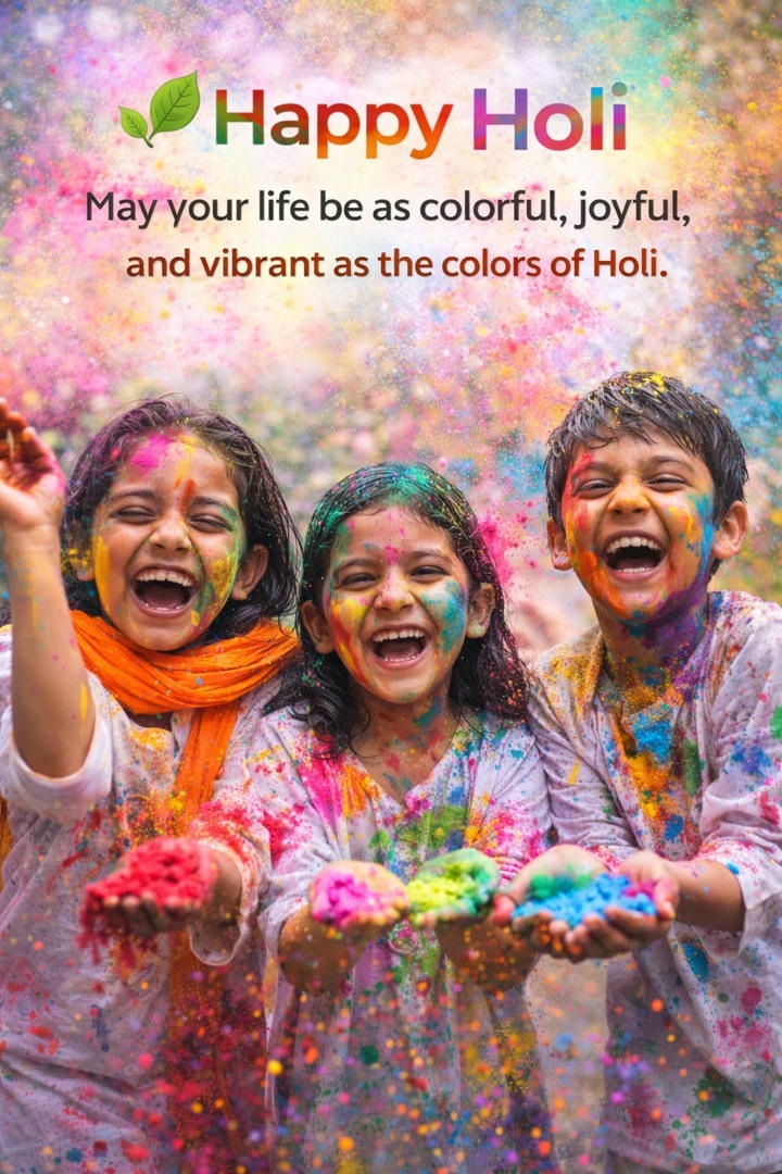 Holi Wish Image